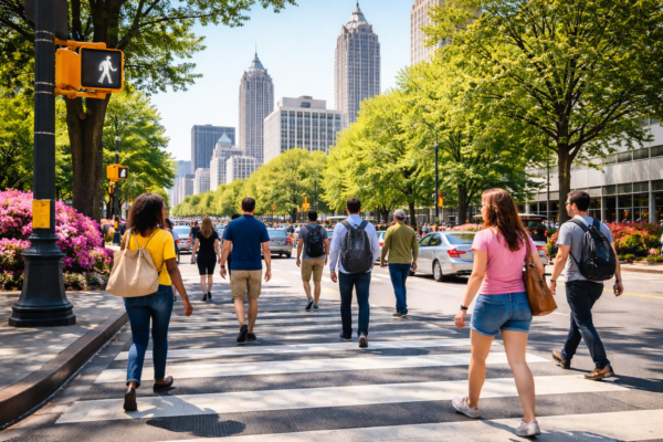 Accidentes de Peatones en Georgia durante la Primavera: Qué Hacer Después de un Lesión en un Paso de Cebra
