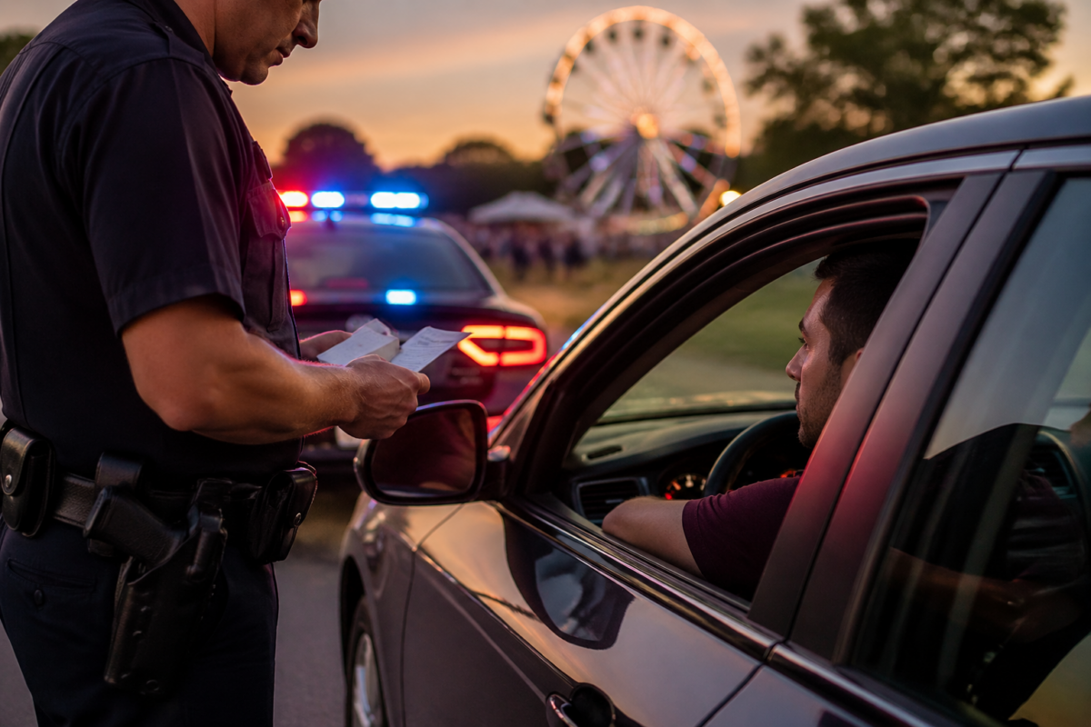 Arrestos por DUI Durante Festivales de Primavera en Georgia: Qué Sucede Después de Ser Detenido Cerca de un Evento Importante