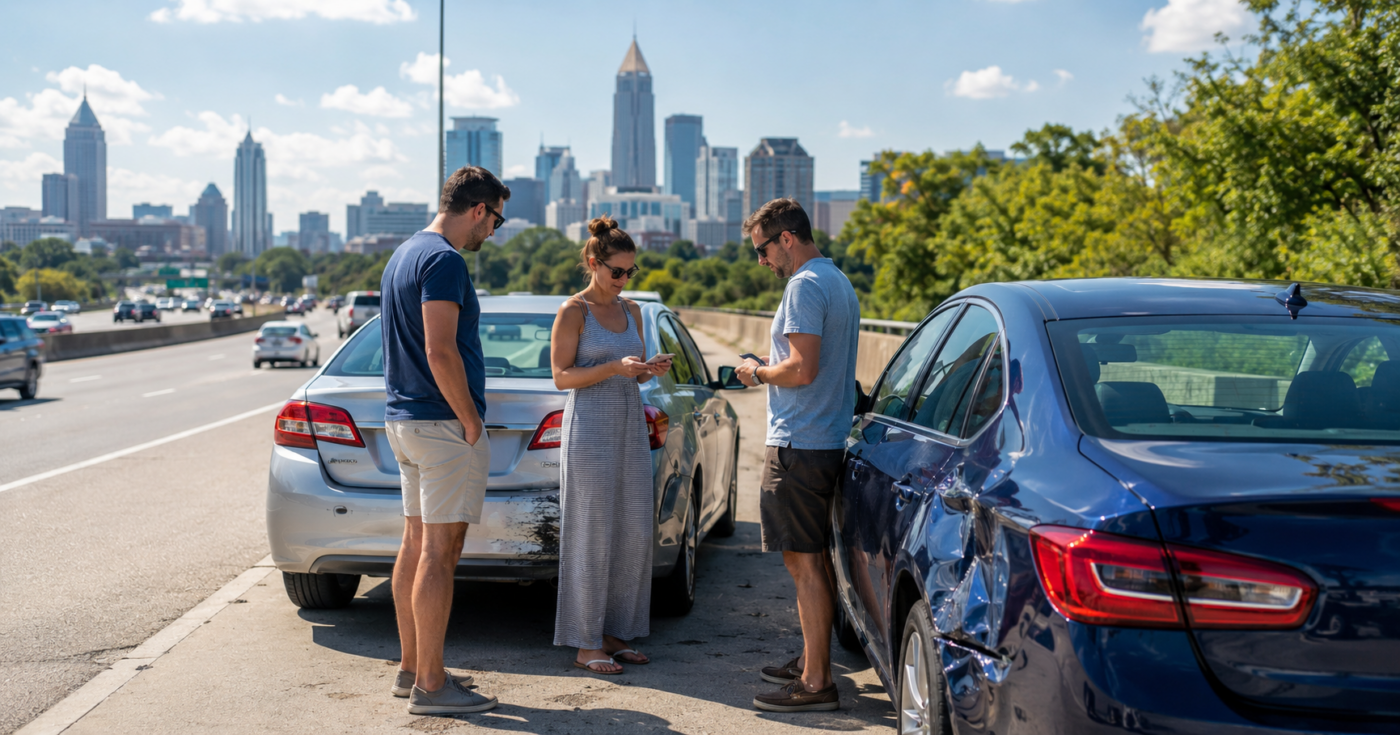 Turismo de Verano y Conductores de Otros Estados: Qué Hacer Después de un Accidente de Auto en Georgia