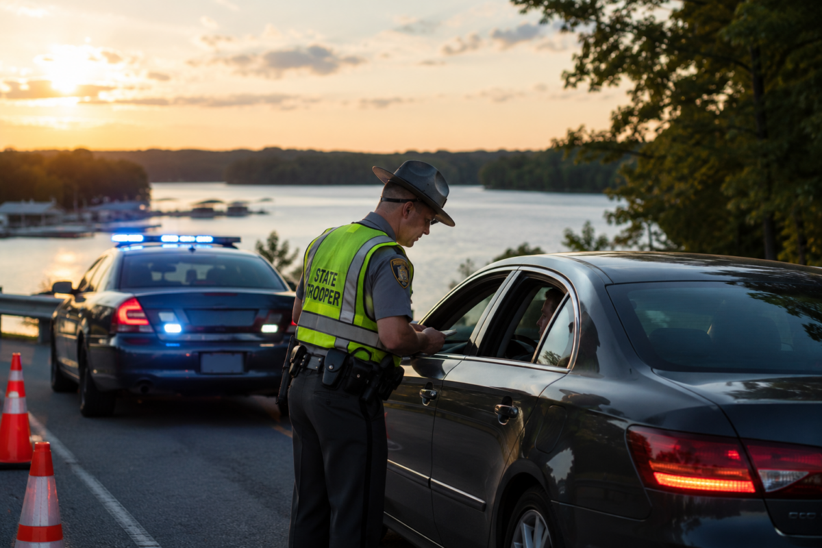 Arrestos por DUI Después de Fines de Semana en Lake Lanier: ¿Qué Sucede Después?