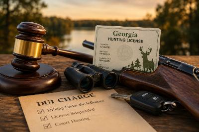 ¿Puede un DUI en Georgia afectar la caza o las armas? Conozca cuándo importan un delito menor, un delito grave u otras restricciones. Llame hoy.
